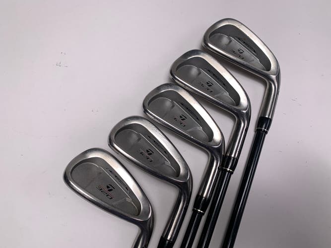 Taylormade 320 Iron Set 4-PW (No 7 or 8) Lite M-70 Senior Graphite Mens RH