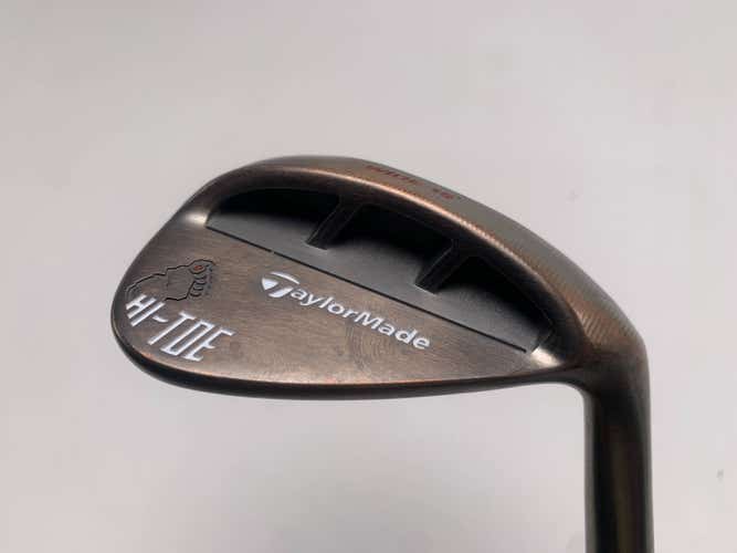 TaylorMade HI-TOE RAW Big Foot Lob Wedge LW 60* 15 Bounce KBS Hi-Rev 2.0 Mens RH