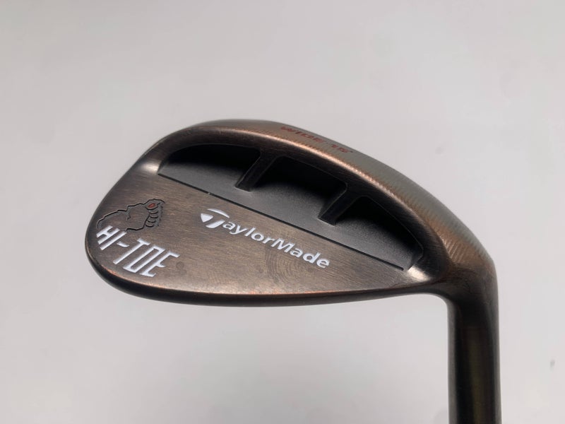 TaylorMade HI-TOE RAW Big Foot Lob Wedge LW 60* 15 Bounce KBS Hi-Rev 2.0 Mens RH