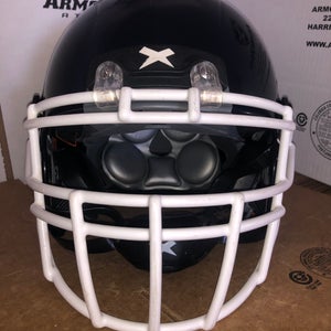 USED XENITH X2E+ YOUTH FOOTBALL HELMET - MEDIUM - NAVY