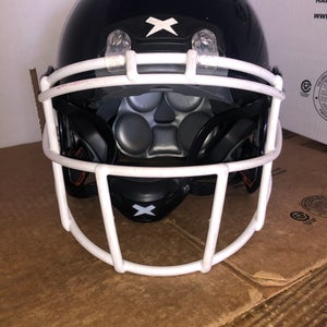 USED XENITH X2E+ YOUTH FOOTBALL HELMET - MEDIUM - NAVY