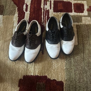 Men's Size M 10.5 (W 11.5) Footjoy Golf Shoes (Used)
