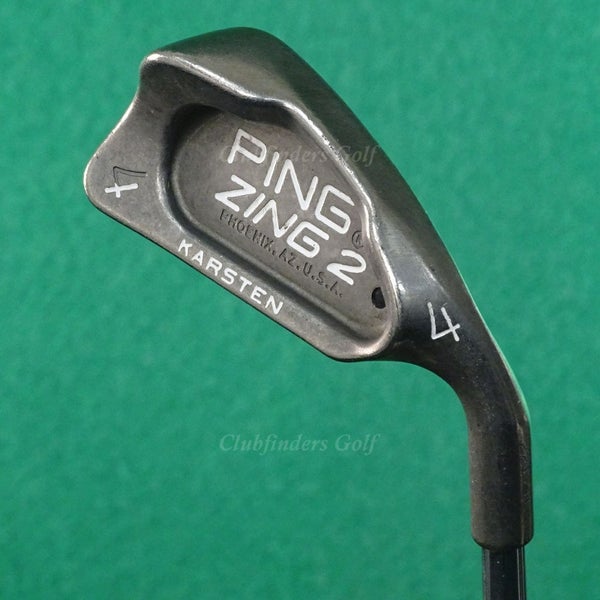 Ping Zing 2 Black Dot Single 4 Iron Karsten JZ Steel Stiff