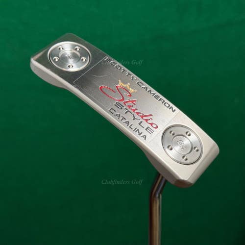 Scotty Cameron Studio Style 2025 Catalina 34" Single-Bend Putter Titleist W/ HC