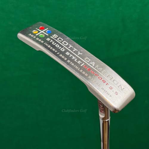 Scotty Cameron Studio Style Newport 2.5 35" Putter Golf Club Titleist w/ HC