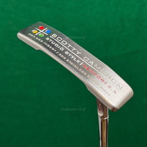 Scotty Cameron Studio Style Newport 2.5 35" Putter Golf Club Titleist w/ HC