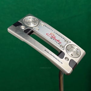 Scotty Cameron Studio Style 2025 Squareback 34" Single-Bend Putter Titleist W/HC