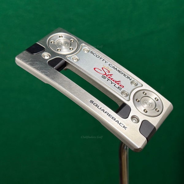 Scotty Cameron Studio Style 2025 Squareback 34" Single-Bend Putter Titleist W/HC