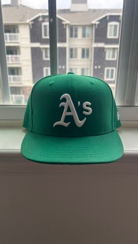 Oakland Athletics 7 1/2 New Era Hat (Used)