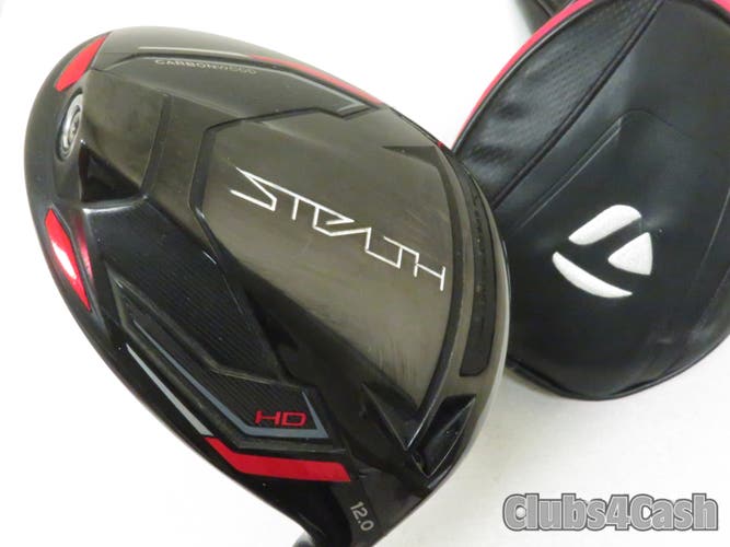 TaylorMade STEALTH HD Driver 12 Fujikura AIR Speeder 45 A-Flex +Cover SENIOR