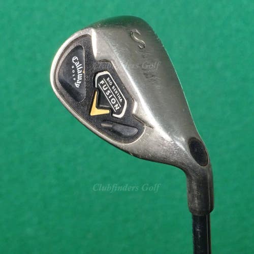 Callaway Big Bertha Fusion SW Sand Wedge Nippon 990GH Steel Uniflex *READ*