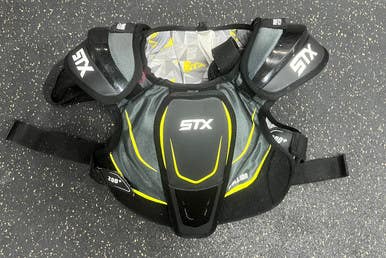 Used STX STALLION 200 Lacrosse Shoulder Pads Black MD 11497-S000150376