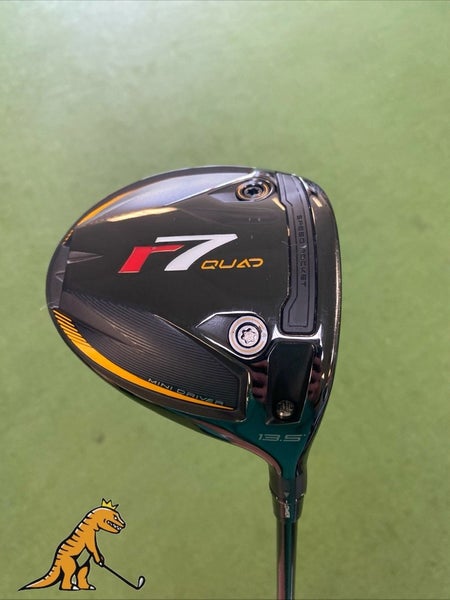 2025 TaylorMade r7 Quad Mini Driver 13.5* Fujikura Speeder 60g Graphite Stiff