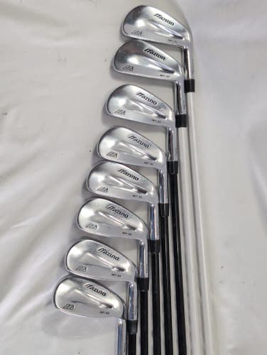 Men's Mizuno MP-32 Right Handed Iron Set Senior Flex Graphite Shaft (Used)