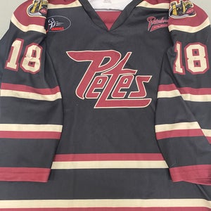 Peterborough Petes AAA mens large game jersey