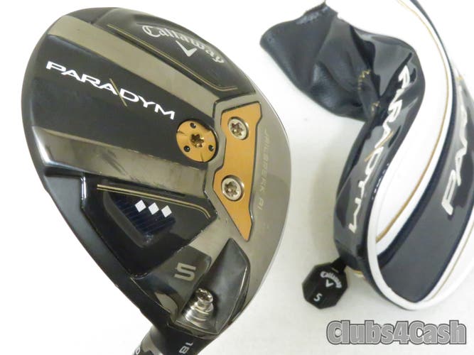 Callaway Paradym Triple Diamond Fairway 18 5 Wood Fujikura Motore X F3 7 Stiff