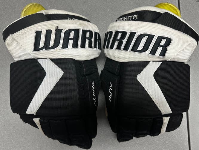 Warrior 14” Pro Stock Alpha Pro Gloves Black HTX69821