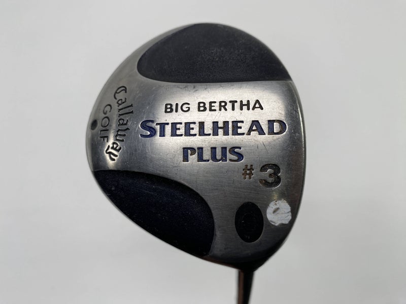 Callaway Steelhead Plus 3 Fairway Wood 15* Steelhead Plus Firm Graphite Mens RH