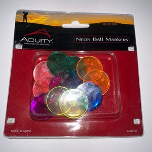Acuity Neon Ball Markers