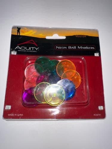 Acuity Neon Ball Markers