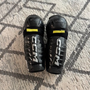 Junior CCM Tacks AS-V 12" Shin Pads  (Used)