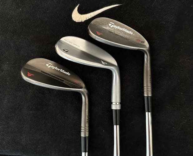 TaylorMade Milled Grind Wedge Set - Raw MG4 56* 9/10 Condition + [MG]52*, 60*