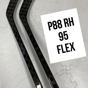 Senior(2x)Right P88 95 Flex ProBlackStock™ Unbranded Blackouts Pro Stock Nexus Hockey Sticks