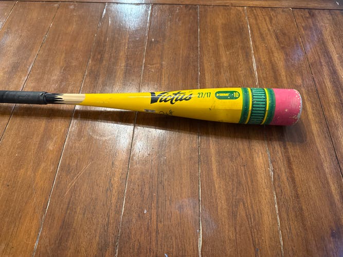2024 Victus Vibe Alloy USABat Certified Bat (-10) 17 oz 27" (Used)