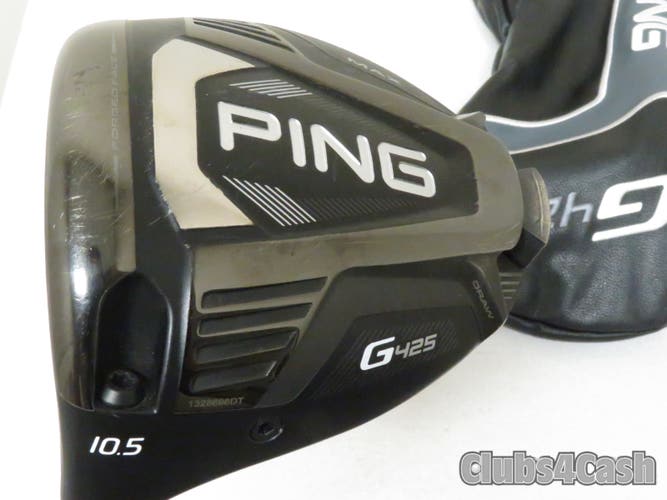 PING G425 Max Driver 10.5 TOUR 65 Chrome Regular Flex +Cover .. LEFT LH