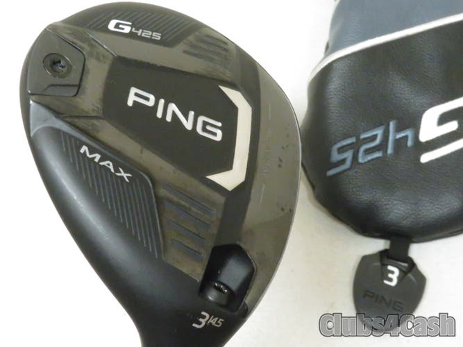 PING G425 Max 14.5 3 Wood TOUR 75 Chrome X-Flex +Cover