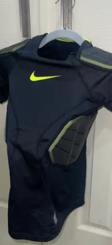 Nike Pro Combat Youth Large Rip Pads Protective Compression Shirt-New w/o Tags