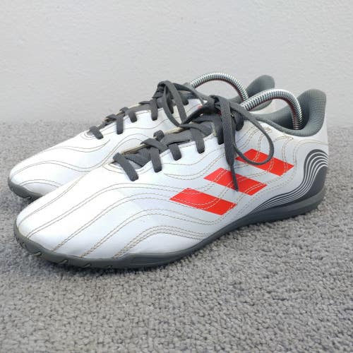 Adidas Copa Sense.4 Indoor Soccer Shoes Mens Size 9.5 Low Top White Gray