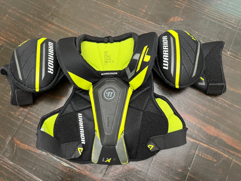 Junior Large Warrior ALPHA LX 30 Shoulder Pads (Used)