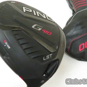 PING G410 LST Driver 9° TOUR 65 Chrome Stiff Flex +Cover ... MINT