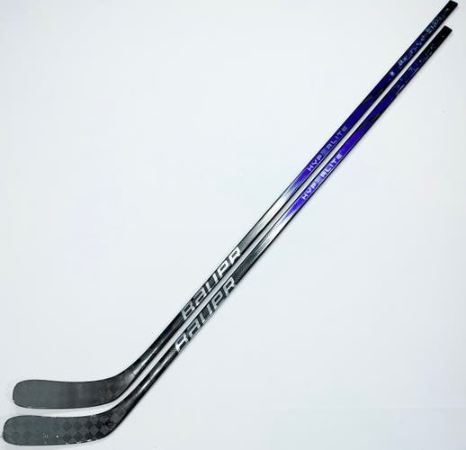 2 Pack Custom Purple Bauer Vapor Hyperlite 2 Hockey Stick-RH-95 Flex-P88-Grip W/ Full Tactile