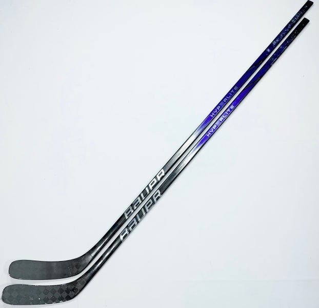2 Pack Custom Purple Bauer Vapor Hyperlite 2 Hockey Stick-RH-95 Flex-P88-Grip W/ Full Tactile