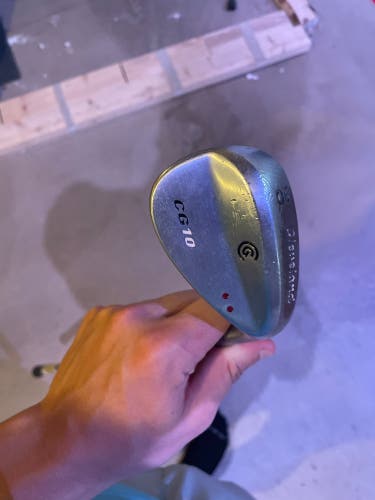 Men's Cleveland CG10 Right Handed Wedge Wedge Flex 60 Degree Steel Shaft (Used)