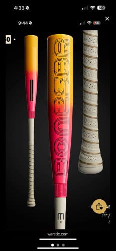 USED 1 TIME - 2024 Warstic Bonesaber Hybrid BBCOR Certified Bat (-3)  30 oz 33" (Used)