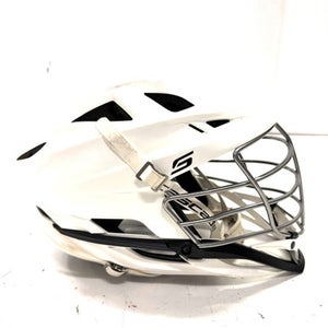 Used Cascade S Lacrosse Helmet White One Size 11860-S000294340