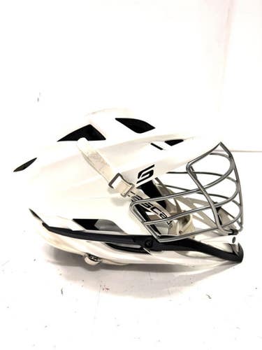 Used Cascade S Lacrosse Helmet White One Size 11860-S000294340