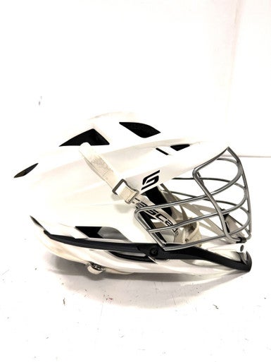 Used Cascade S Lacrosse Helmet White One Size 11860-S000294340