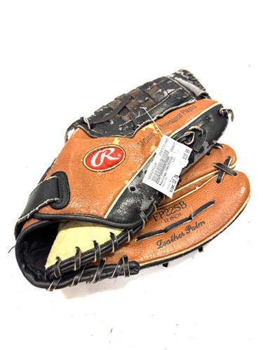Used Rawlings FASTPITCH BB/SB Glove RH Throw Brown 12" 11860-S000294324