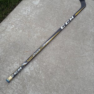 Senior CCM Super Tacks 2.0 Left Hand Hockey Stick Mid Pattern Pro Stock (Used)