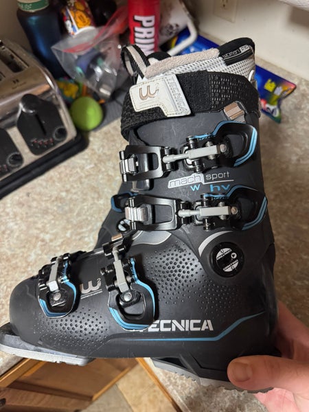 245 Women's Tecnica Mach Sport HV 75 W Ski Boots Soft Flex 24.5 24 240