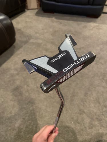 Silver Men's Nike Counterbalanced Method Core Drone Right Handed Putter Uniflex 34" (Used)