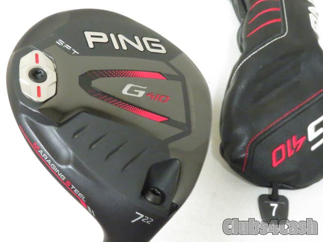 PING G410 SFT Fairway 22 7 Wood Mitsubishi Tensei CK Orange 70 Stiff +HC  MINT