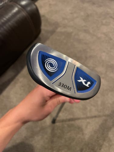 Black Men's Odyssey Mallet Right Handed Putter Uniflex 32" (New)