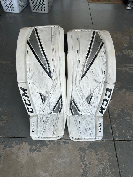 34"+1 CCM Premier P2.9 Goalie Leg Pads (Used)