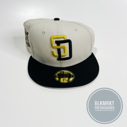 New Era 59Fifty San Diego Padres Fitted Hat Side Patch 7 1/8