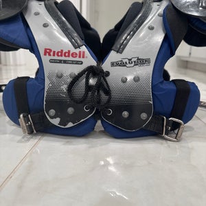 Youth large Ridell football pads